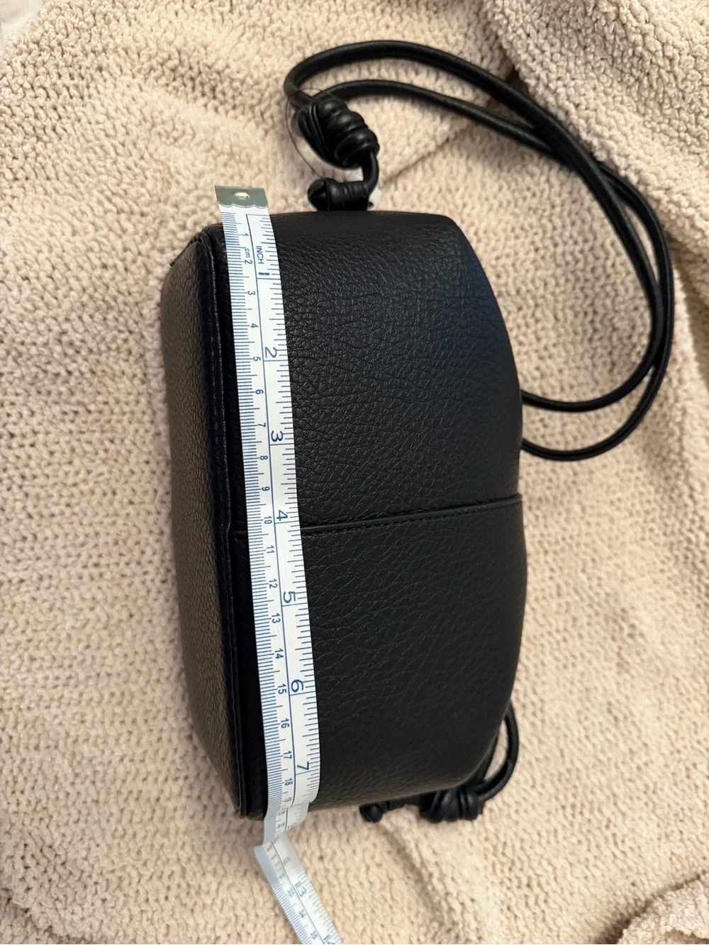 Black Women's Leather shoulder bag or clutch
